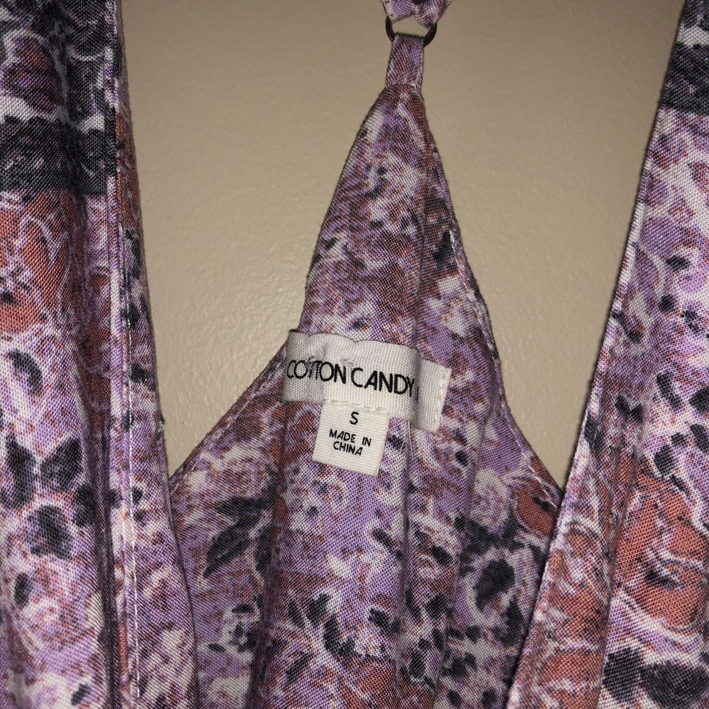 Patterned Flowy Jumpsuit - Picture 15 of 15